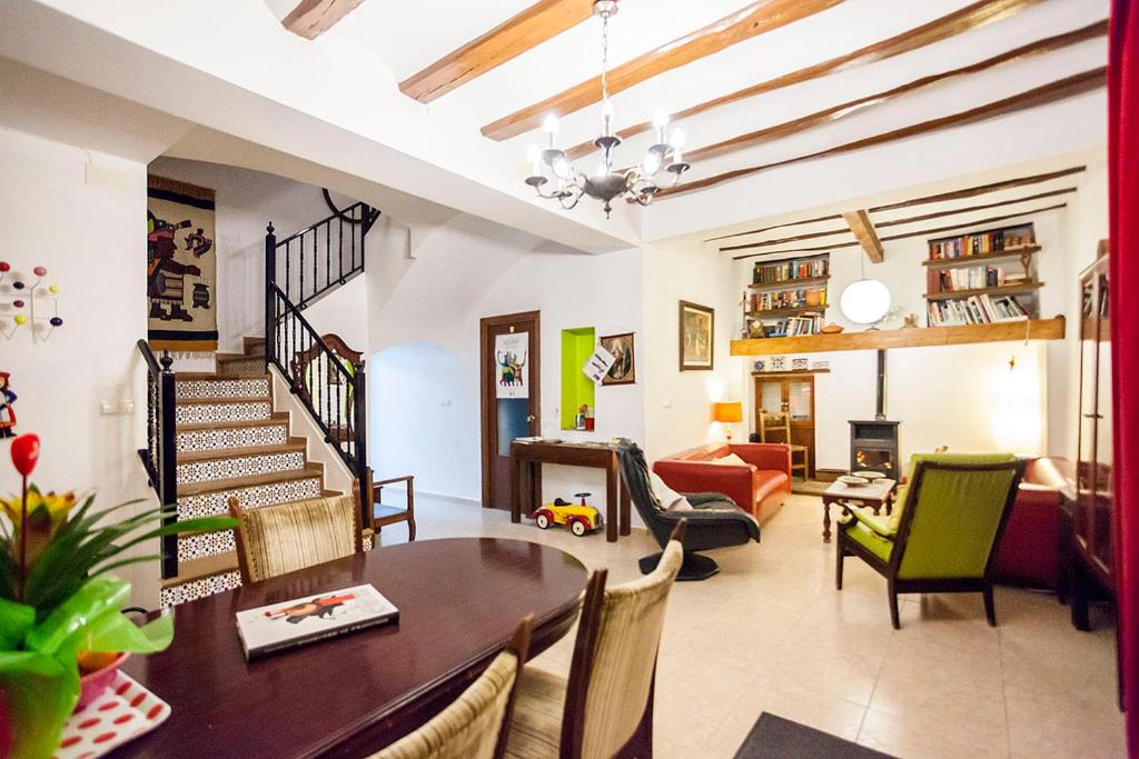 Posezení v ubytování Villa Carmen