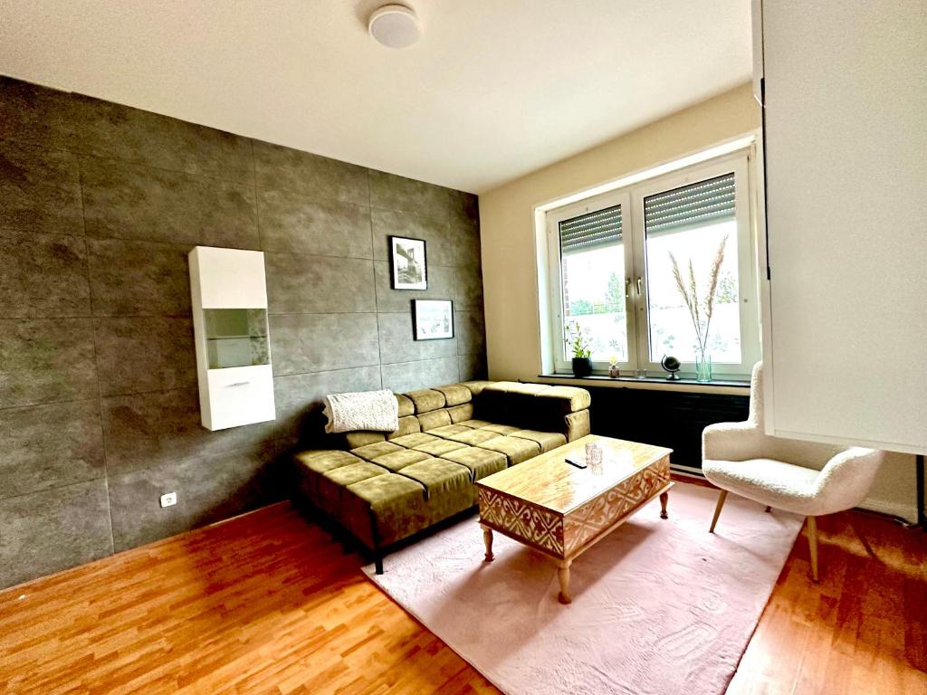 Χώρος καθιστικού στο GreenRhein Lounge