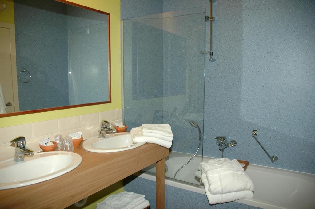 Koupelna v ubytování Hotel Van Reeth's Koffiebranderij