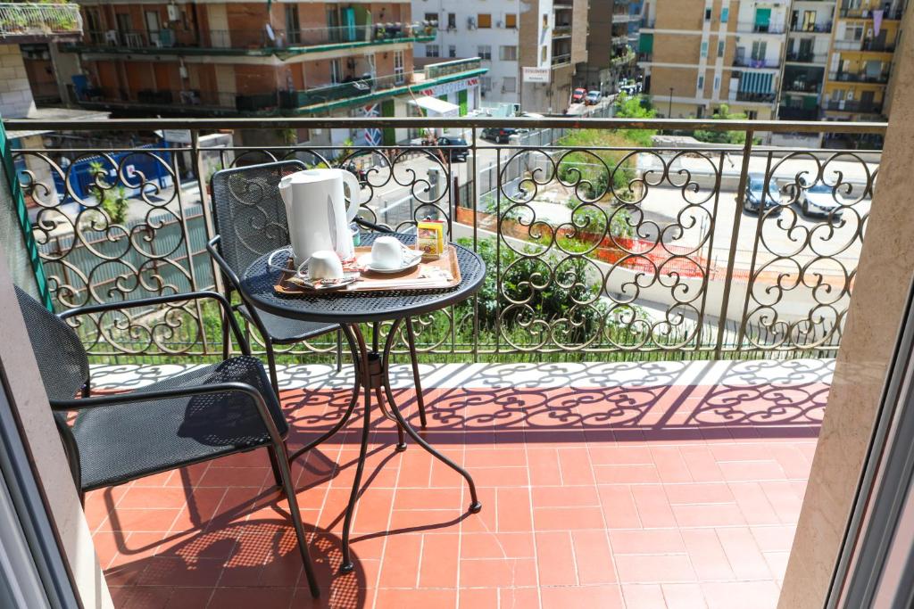 Balkón alebo terasa v ubytovaní Vomero High Hotel