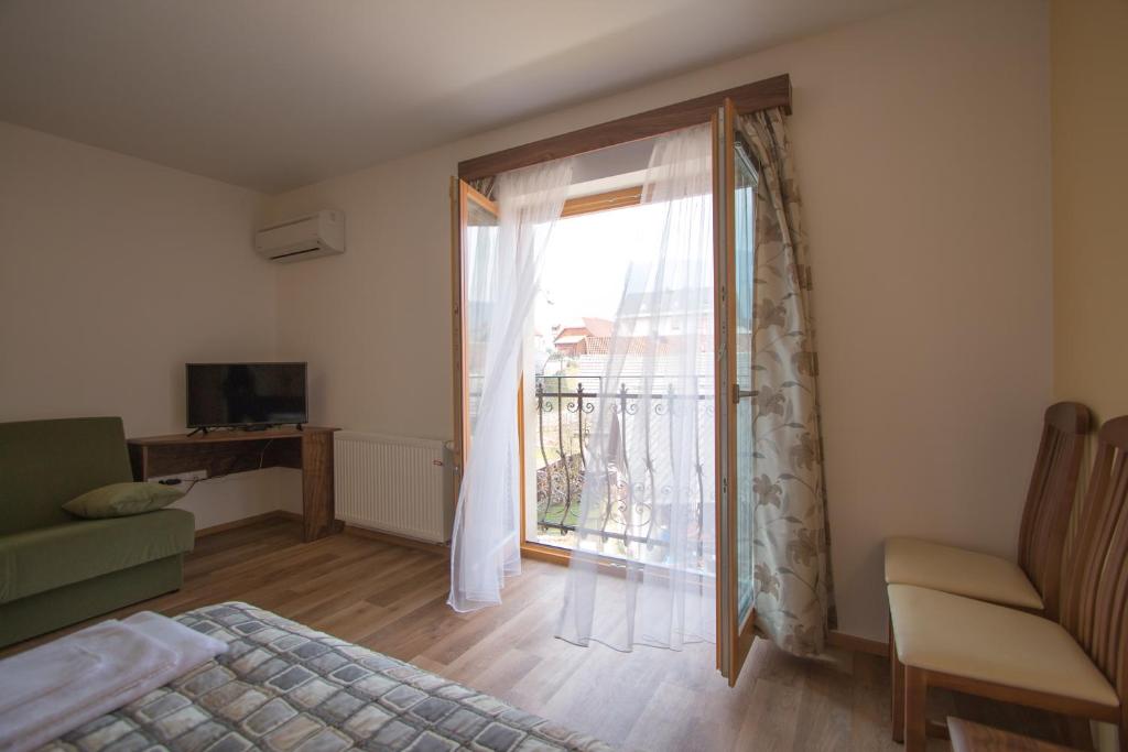 Posezení v ubytování Tourist farm Megušar