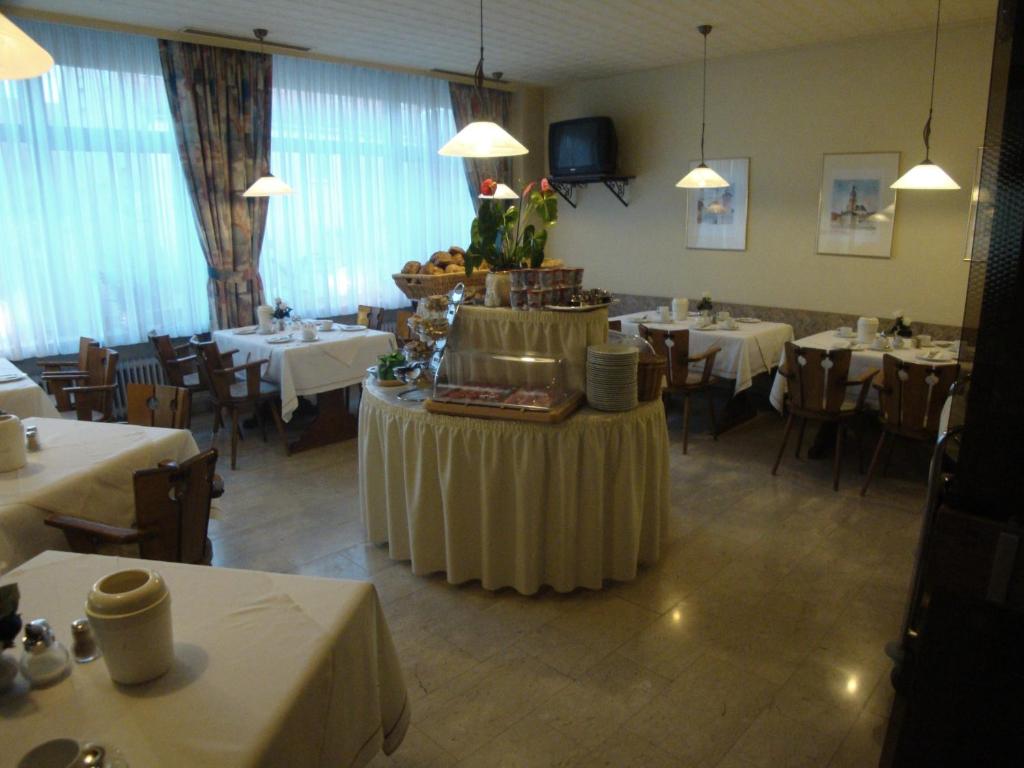 Restaurace v ubytování Hotel Gasthof Herderich