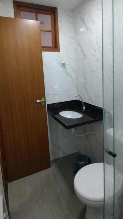 Koupelna v ubytování Residencial 101 Ilha Grande