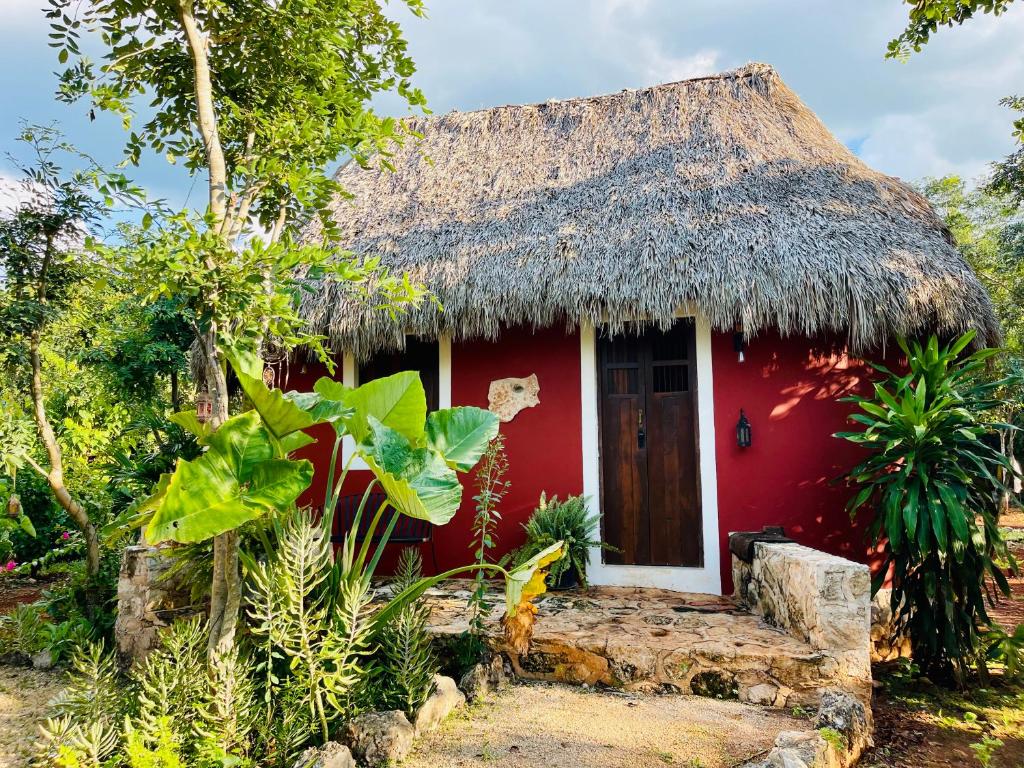 Cabañas HUNAB KU 21 - Bungalow Deluxe Con Vista Da Giardino