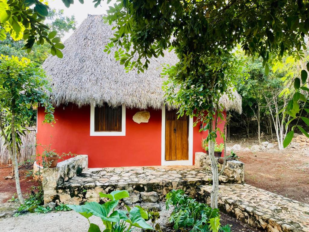 Cabañas HUNAB KU 21 - Bungalow Deluxe Con Vista Da Giardino