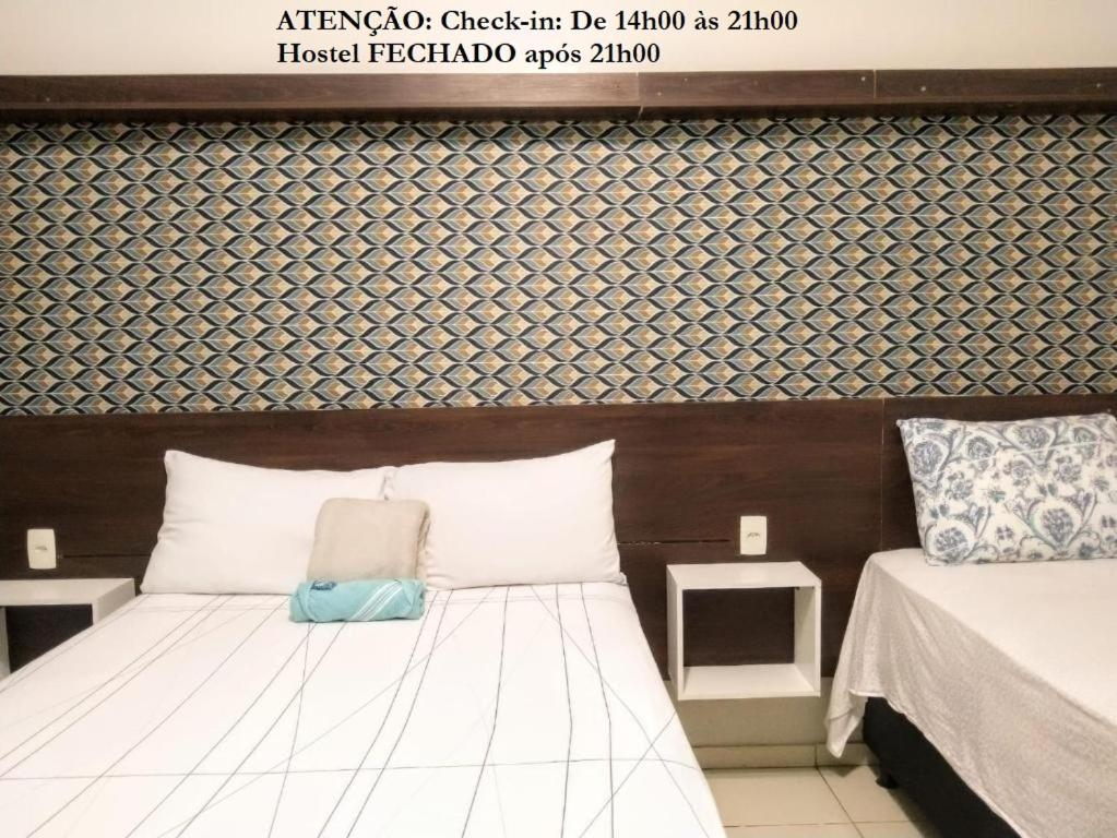 Postel nebo postele na pokoji v ubytování Elô Hostel