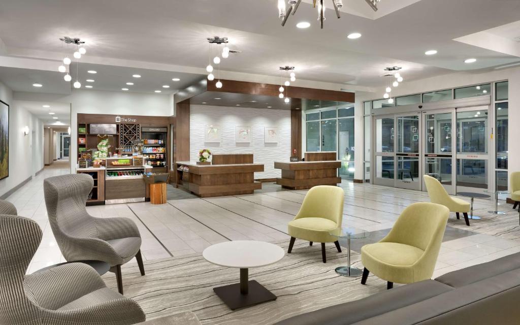 Posezení v ubytování Hilton Garden Inn Lehi