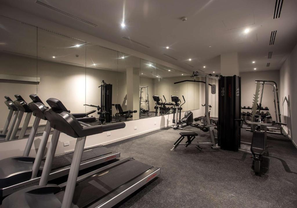 Fitness centrum a/nebo fitness zařízení v ubytování Hampton by Hilton David, Panamá