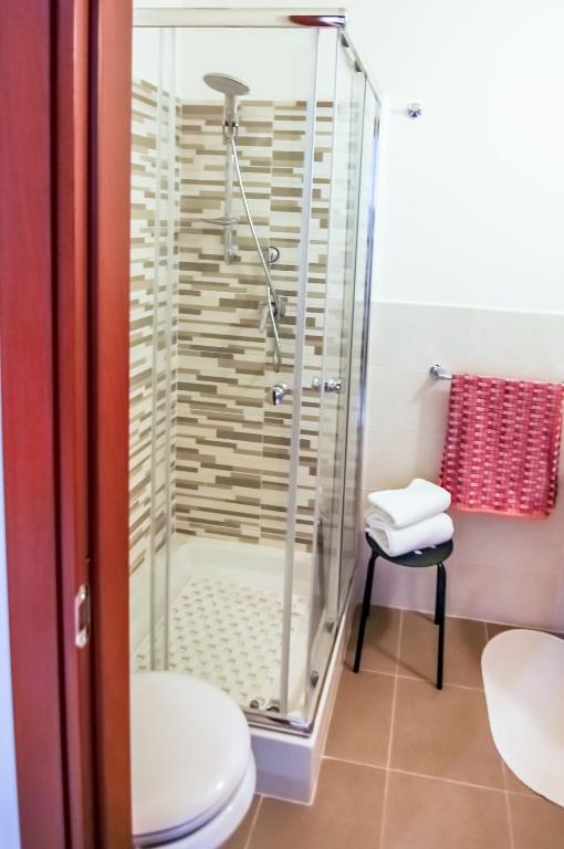 Koupelna v ubytování Soffio del Libeccio B&B
