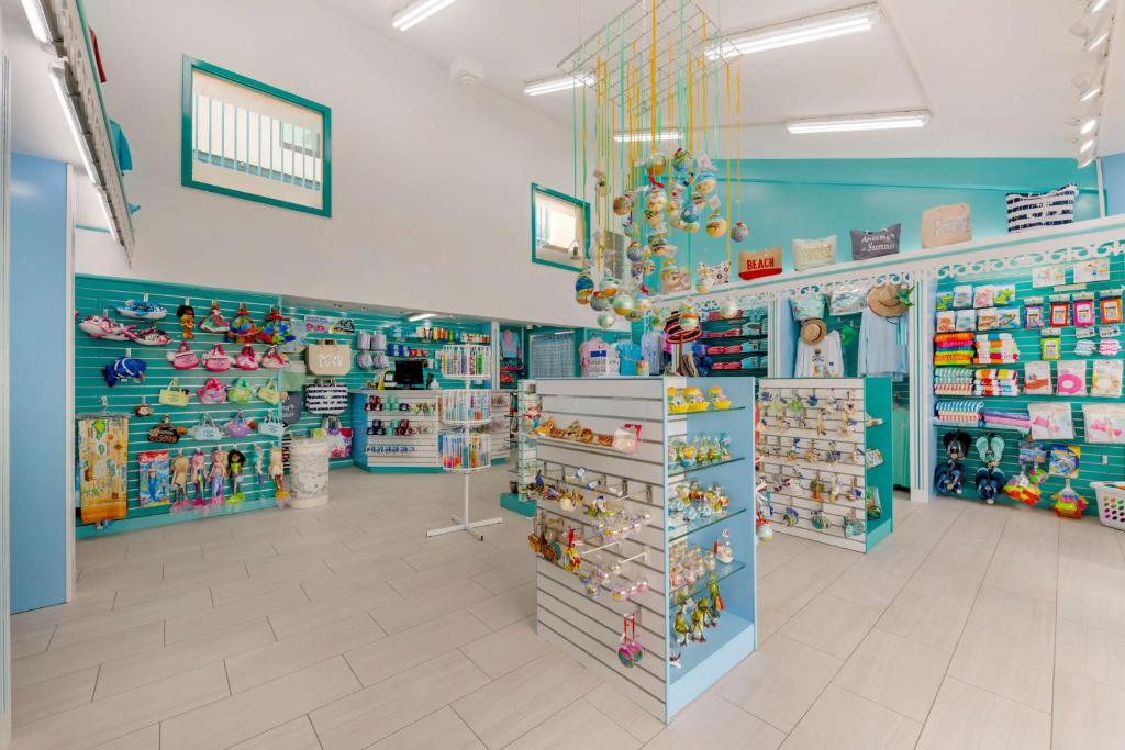 a store filled with toys and other items at Hilton Vacation Club Royal Palm St Maarten in Simpson Bay