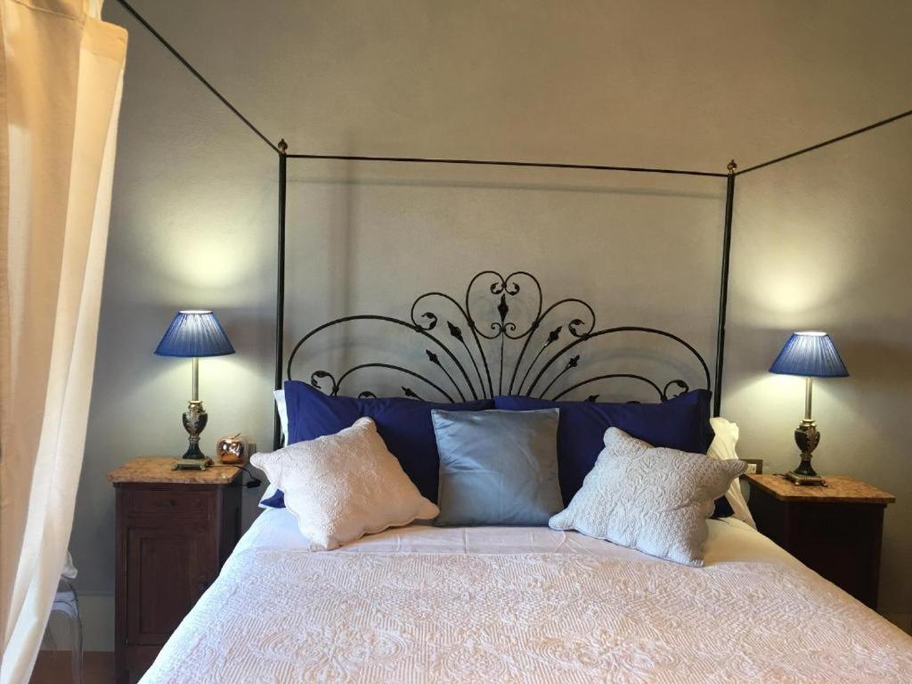 Posteľ alebo postele v izbe v ubytovaní Cordella in Montalcino Wine Resort