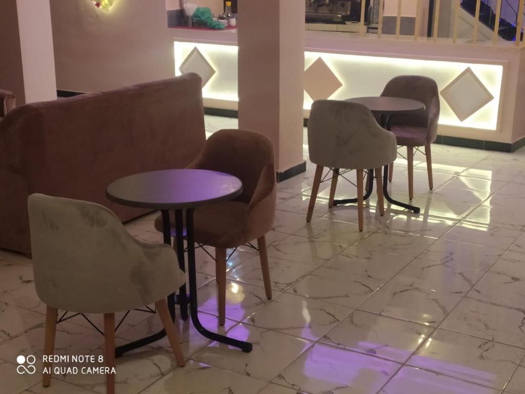 Posezení v ubytování Hotel La coline