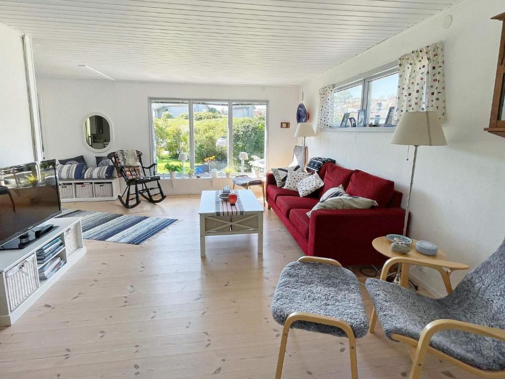 Posezení v ubytování Holiday home SKÄRHAMN