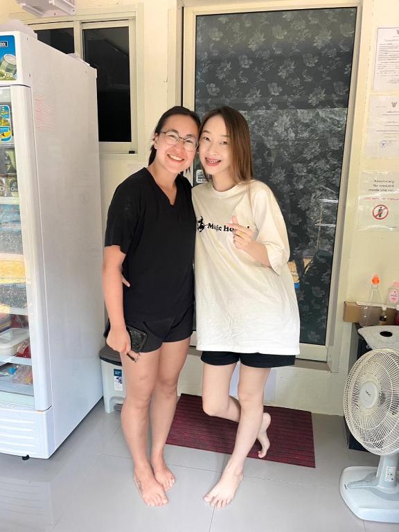 Os clientes hospedados em Magic Hostel