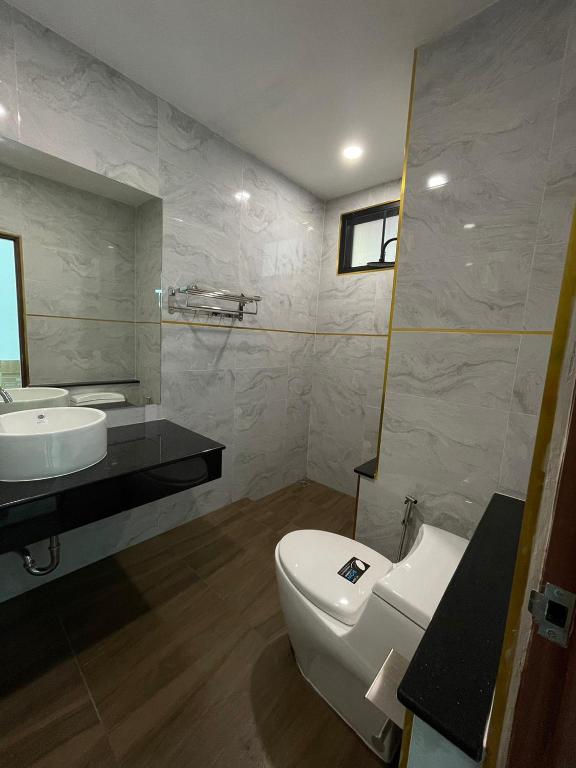 Koupelna v ubytování BeachHouse Pool Villas Krabi