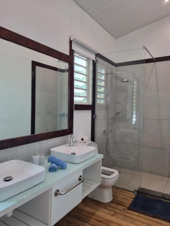 Ванная комната в Shanti Ghar Guest House