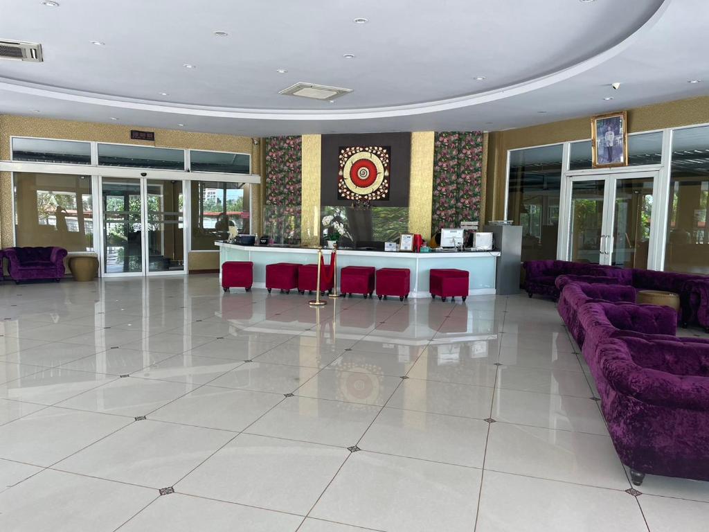 Posezení v ubytování H2DO Hotel