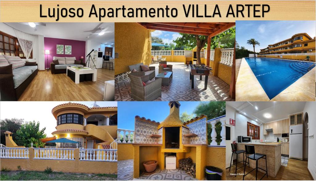 VILLA ARTEP Lujoso apartamento con piscina comunitaria ...