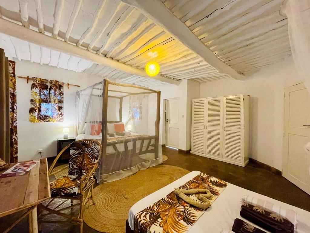 Posezení v ubytování Casa Hera Diani
