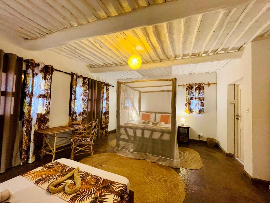Posezení v ubytování Casa Hera Diani