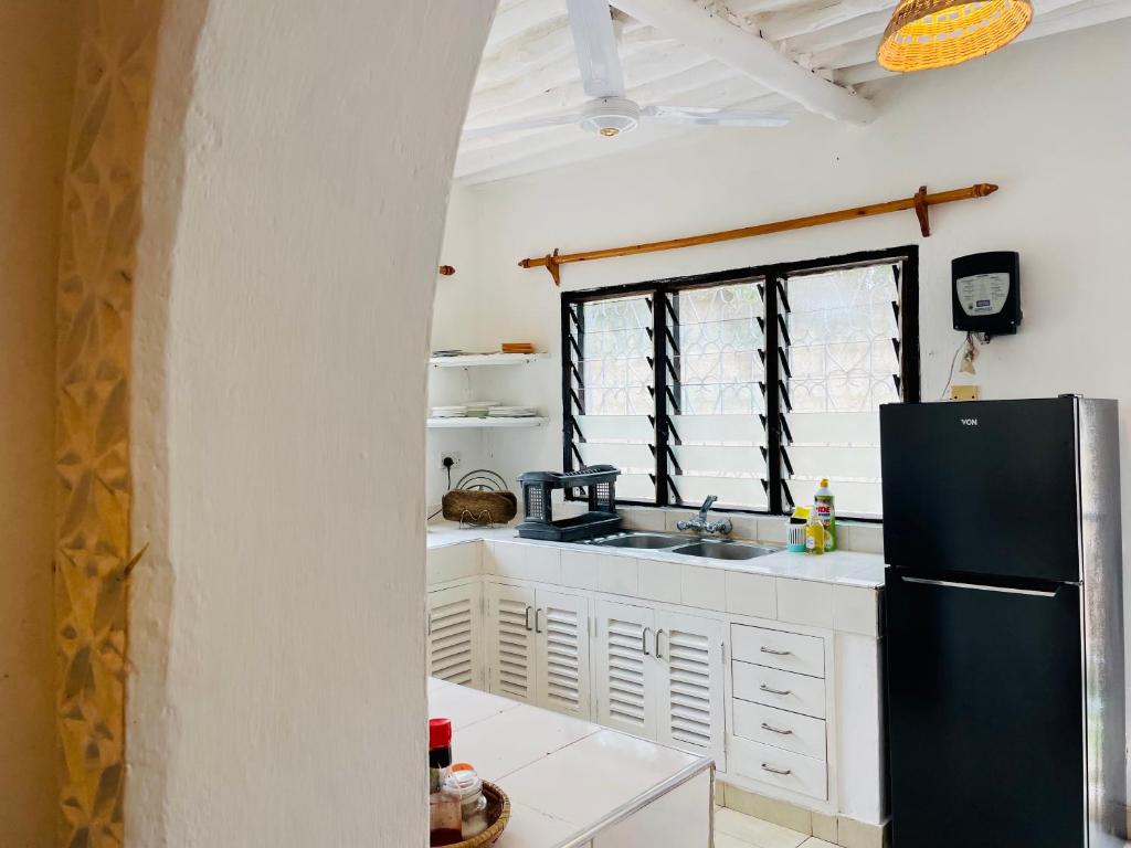 Kuchyň nebo kuchyňský kout v ubytování Casa Hera Diani