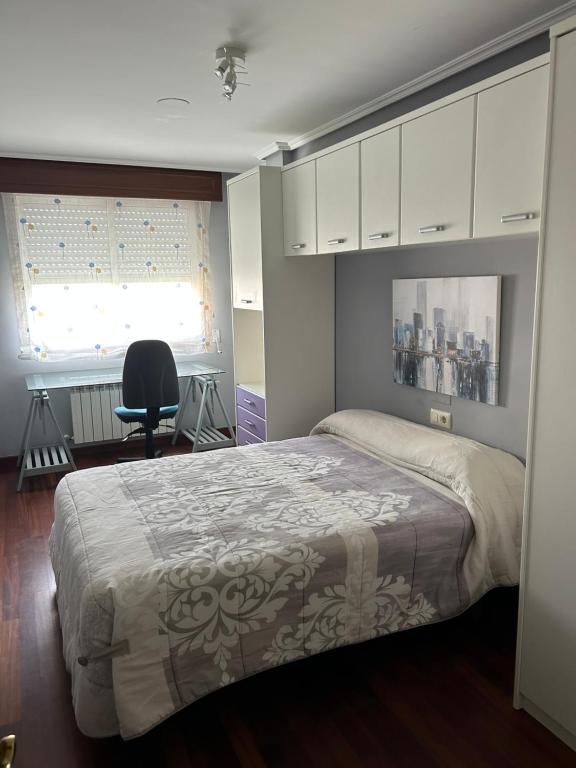 Postel nebo postele na pokoji v ubytování Piso de Ana