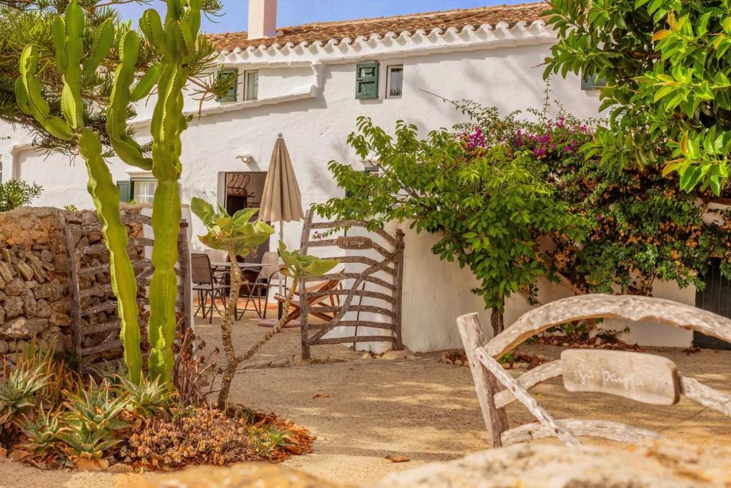 Zahrada ubytování Menorca Agroturismo Llimpet