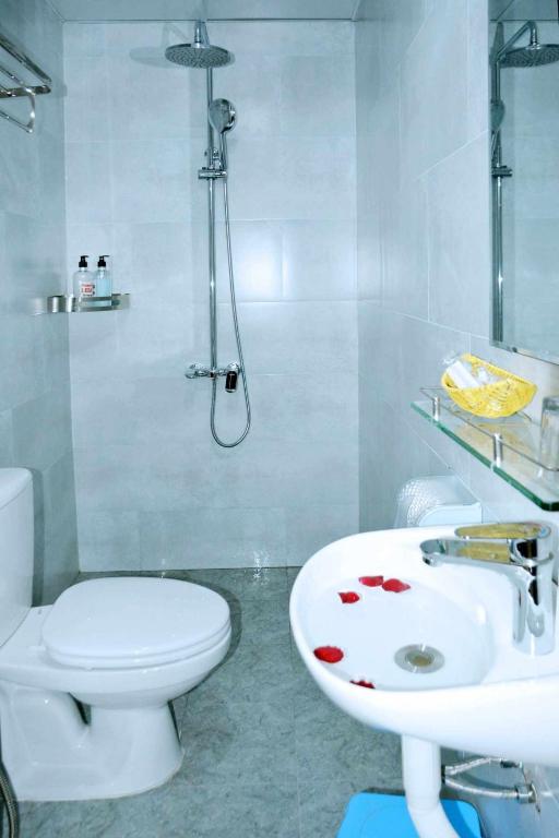 Koupelna v ubytování Lisa homestay 2
