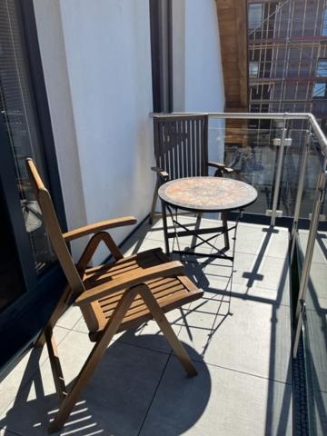 Balkón nebo terasa v ubytování Apartmán Plešivec ALL4FUN u sjezdovky