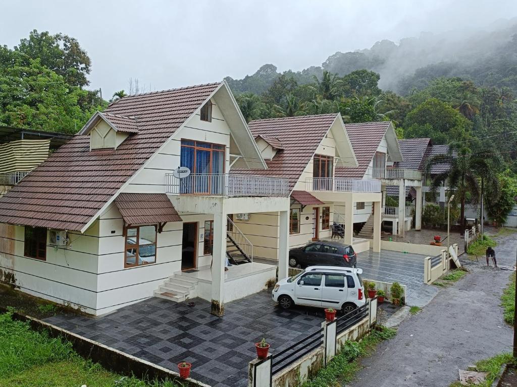 Budova, kde se vila nachází