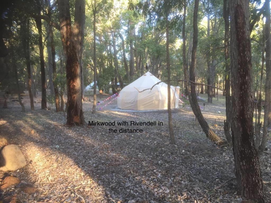 Příroda nedaleko luxury tent