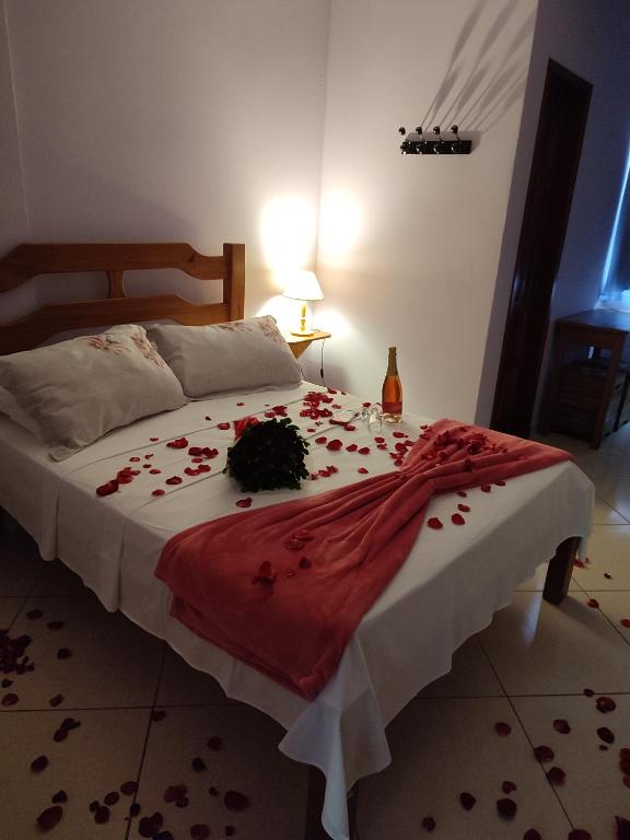 Postel nebo postele na pokoji v ubytování Hotel Lumiar