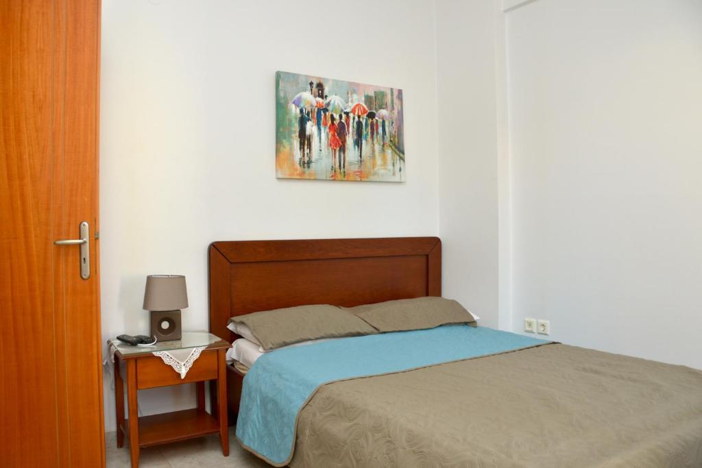 Postel nebo postele na pokoji v ubytování Iria Bay