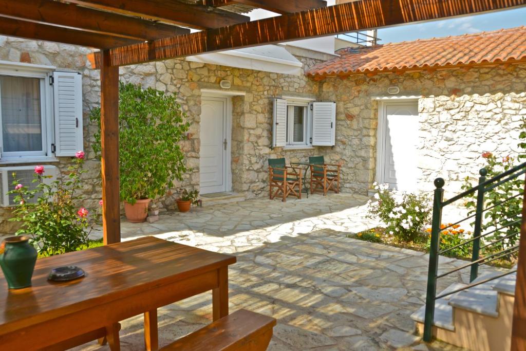 Balkón nebo terasa v ubytování Iria Bay