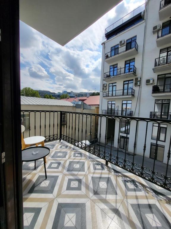 Balkón nebo terasa v ubytování Sololaki Inn