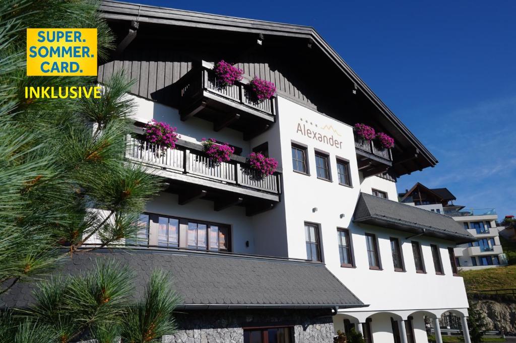 Balkón alebo terasa v ubytovaní Appartements Alexander