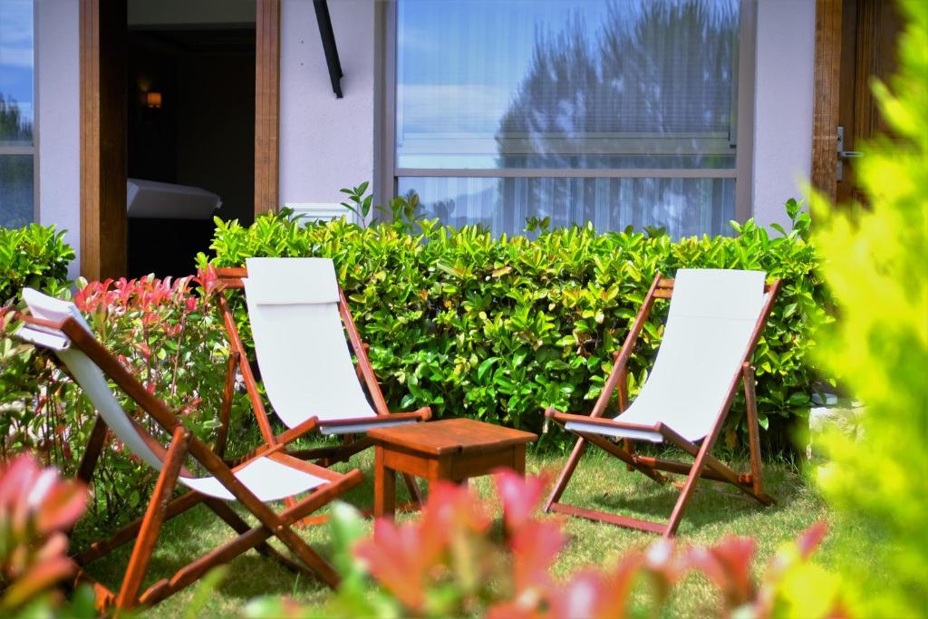 Zahrada ubytování Assos Longevity Hotel