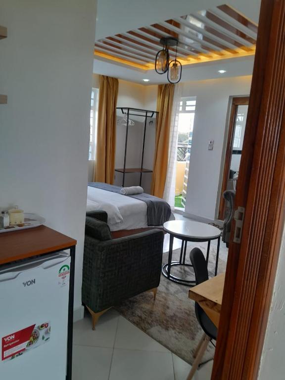 Sandalwood Suites Nakuru - Studios & One Bedroom Suites - Studio Avec Terrasse