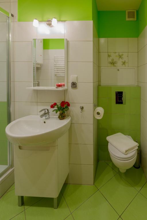 Kúpeľňa v ubytovaní Apartament Kościeliska 10A