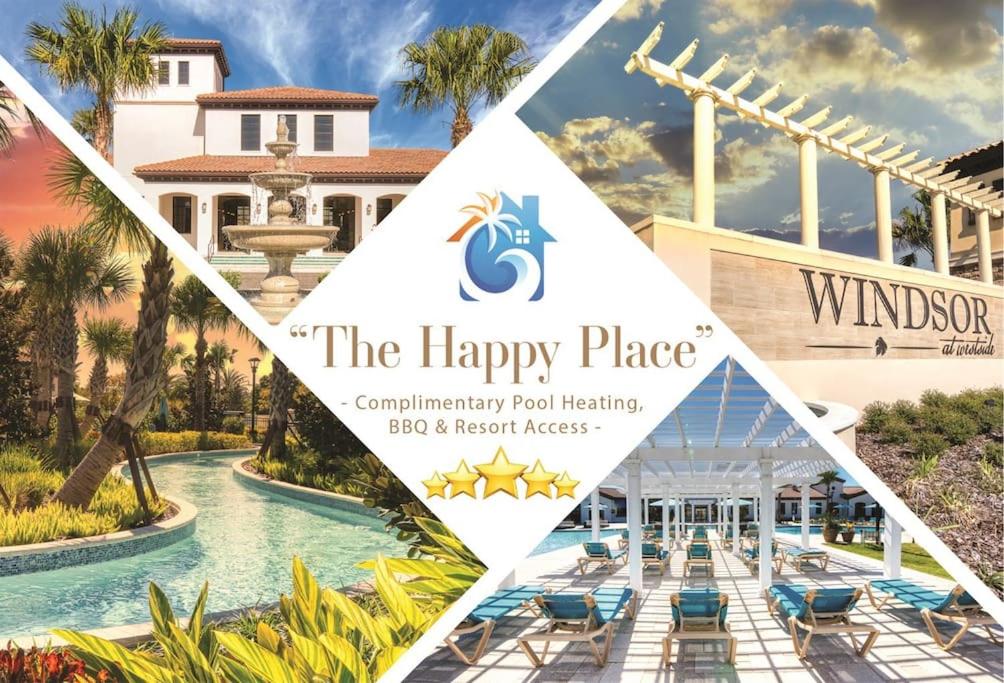a collage of photos of the happy place at the resort at The Happy Place! - Upgraded Fun Windsor Home in Kissimmee