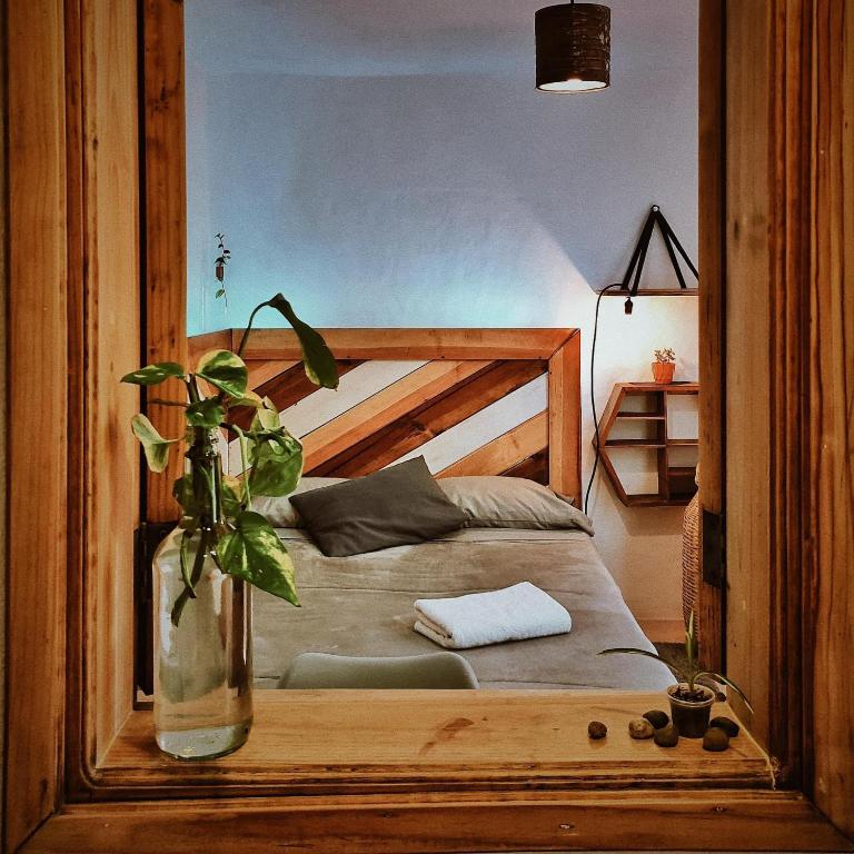 Postel nebo postele na pokoji v ubytování Hostel Boutique 55