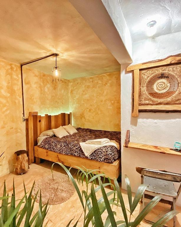 Postel nebo postele na pokoji v ubytování Hostel Boutique 55