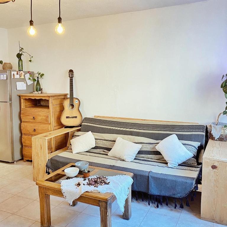 Posezení v ubytování Hostel Boutique 55