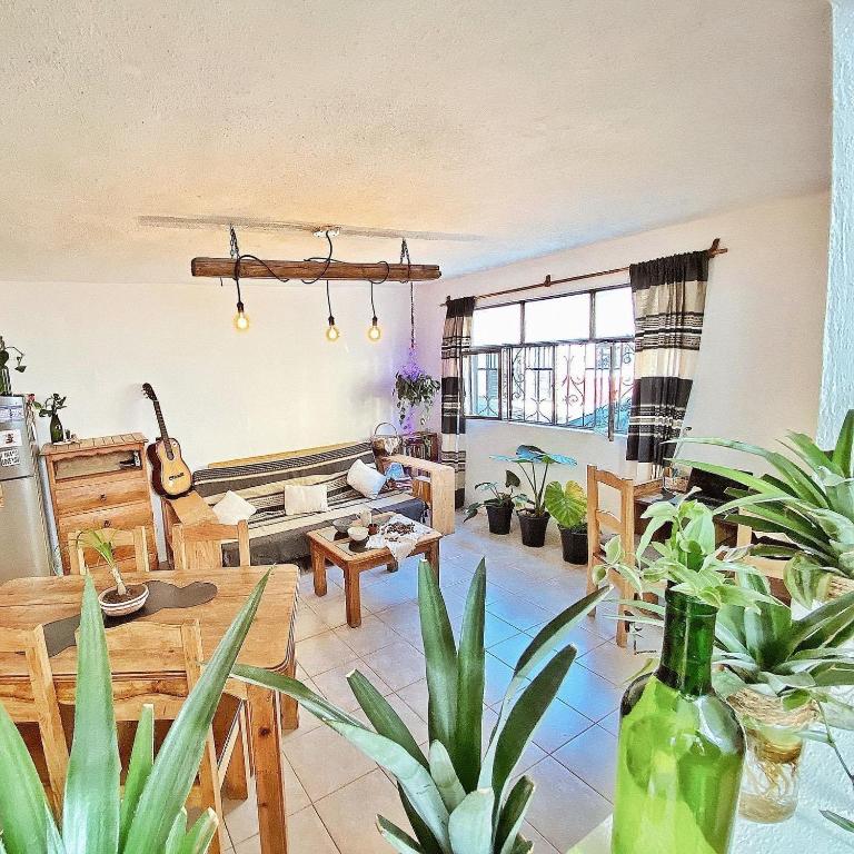 Posezení v ubytování Hostel Boutique 55