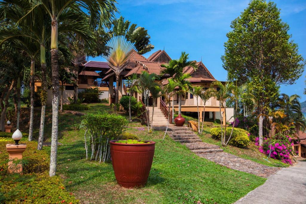 Zahrada ubytování The Aiyapura Koh Chang