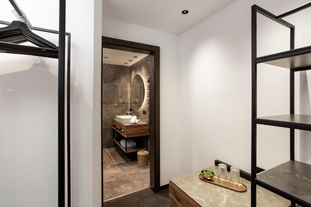 Koupelna v ubytování Hotel Gappmaier