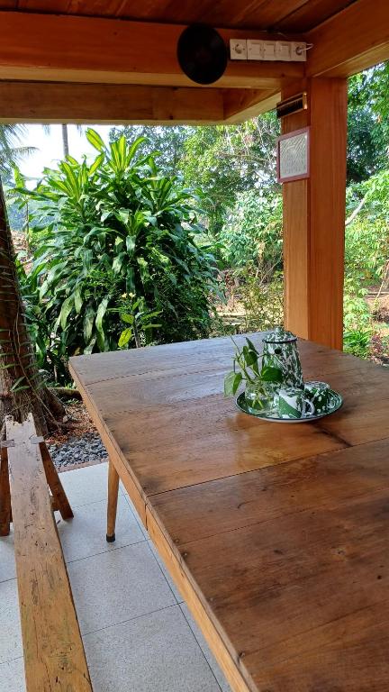 Zahrada ubytování Omah Kepel Yogyakarta