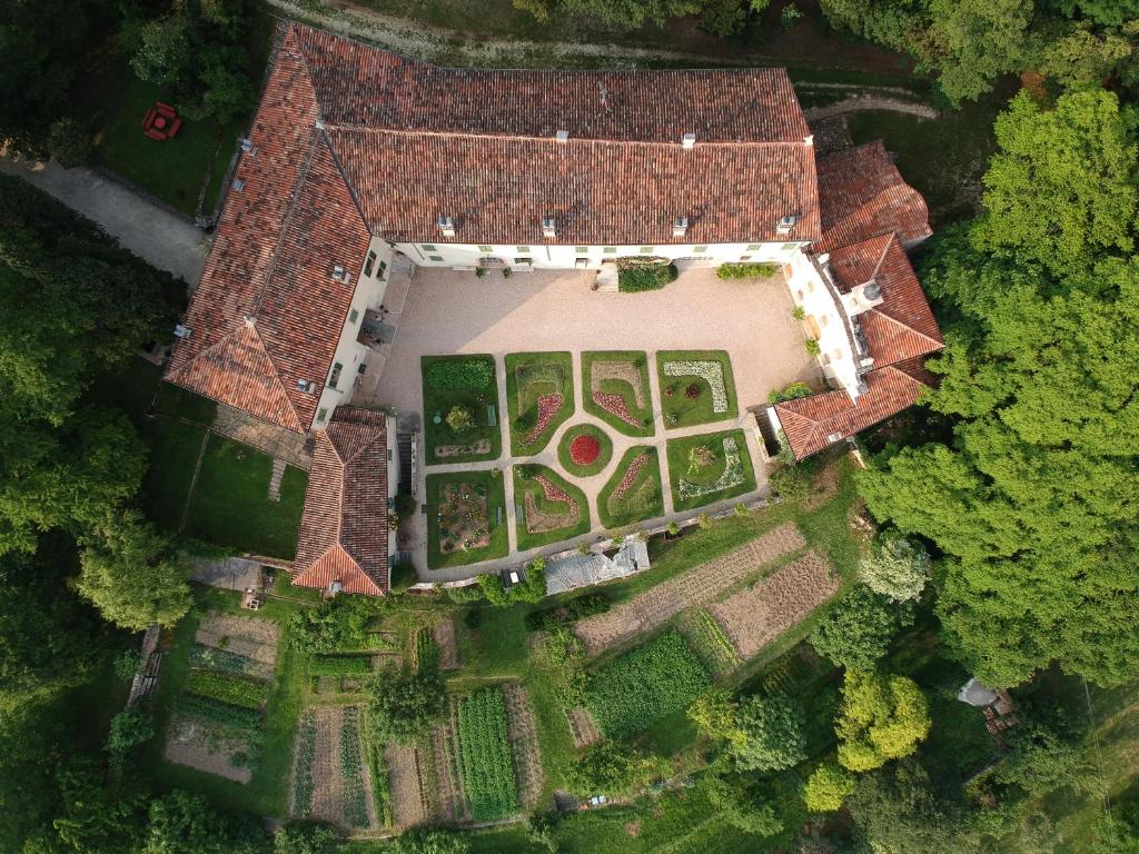 Villa Pellegrini iz ptičje perspektive