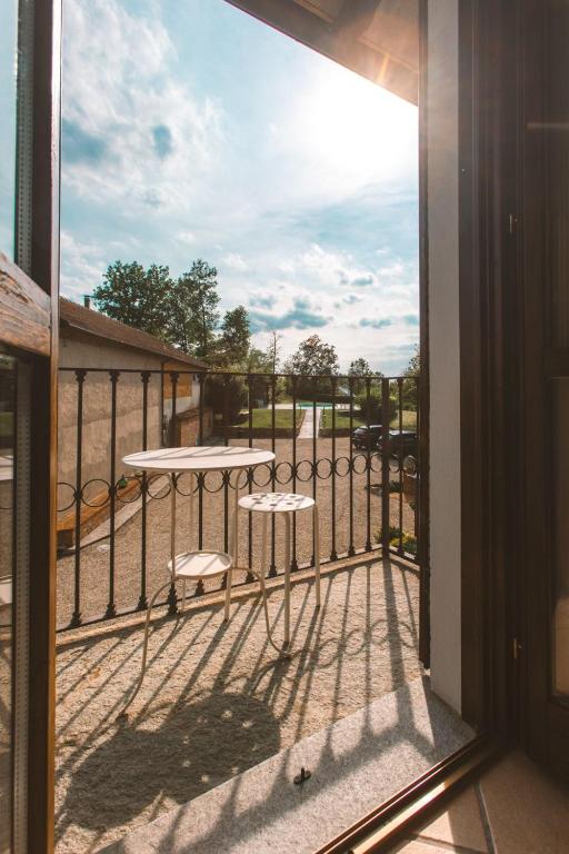 Balkón nebo terasa v ubytování B&B esclusivo, nel cuore del Monferrato
