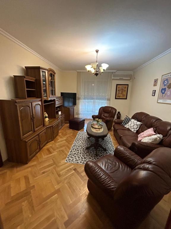 Prostor za sedenje u objektu Central apartment Zemun